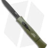 AKC 007 Concord NATO Military OTF Automatic Knife OD Green (3.25" Black Flat) -Blade HQ Knife Shop AKC 007 Concord NATO Military OTF Auto Green Black Flat BHQ 138956 jr