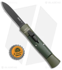 AKC 007 Concord NATO Military OTF Automatic Knife Green (2.75" Black Flat) 5 AKC 007 Concord NATO Military OTF Automatic Knife Green (2.75" Black Flat) -Blade HQ Knife Shop AKC 007 Concord NATO Military OTF Auto Green Black Flat BHQ 159710 jr bottlecap