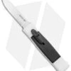 AKC Minion Concord Spear Point OTF Automatic Knife White/Black (2.4" Satin) -Blade HQ Knife Shop AKC 007 Mini Concord OTF Auto White Black Satin BHQ 135712 jr