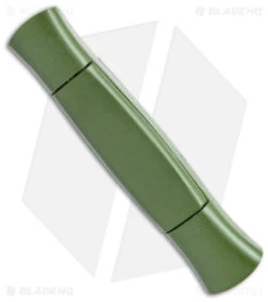 AKC 077 Concord OTF Automatic Knife NATO Military Green (3.25" Satin Flat) -Blade HQ Knife Shop AKC 077 Concord OTF Auto NATO Military Green Satin Flat BHQ 179232 jr side