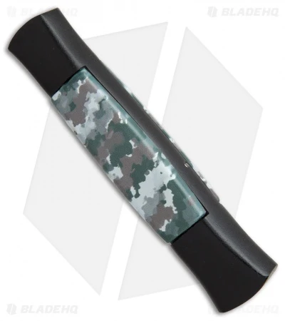 AKC 077 Concord OTF Automatic Knife Arctic Camo (3.25" Black Flat) AKC 077 Concord OTF Automatic Knife Arctic Camo (3.25" Black Flat) -Blade HQ Knife Shop AKC 077 concord arctic camo black plain BP 19006 er spine