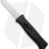 AKC 777 Blackfinger Dagger OTF Automatic Knife Black (3.375" Satin) -Blade HQ Knife Shop AKC 777 Blackfinger Dagger OTF Auto Black Satin BHQ 50807 jr