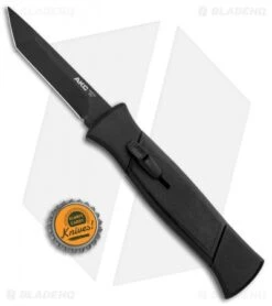 AKC 777 Blackfinger Tanto OTF Automatic Knife Black (3.375" Black) 5 AKC 777 Blackfinger Tanto OTF Automatic Knife Black (3.375" Black) -Blade HQ Knife Shop AKC 777 Blackfinger Tanto OTF Auto Black Black BHQ 87414 jr bottlecap