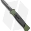 AKC 777 Green Blackfinger Dagger OTF Auto Brushed Aluminum (3.375" Black) -Blade HQ Knife Shop AKC 777 Green Blackfinger Dagger OTF Auto Brushed Aluminum Black BHQ 87411 jr