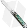 AKC Classic 8" Lever Lock Automatic Italian Knife Abalone (3.2" Polish Flat) -Blade HQ Knife Shop AKC 8in LL Italian Auto Abalone Polish Flat BHQ 82042 jr