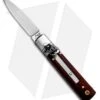AKC Classic 6" Lever Lock Automatic Italian Knife Cocobolo (2.25" Satin) -Blade HQ Knife Shop AKC Classic Leverlock Cocobolo BHQ 50891 ns