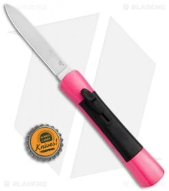 AKC Concord Dagger OTF Automatic Knife Hot Pink (3.25" Satin) -Blade HQ Knife Shop AKC Concord Dagger OTF Hot Pink BHQ 72006 jr bottlecap 2