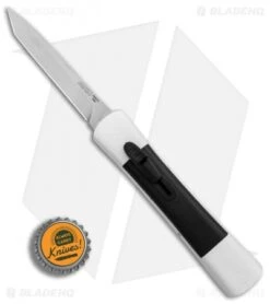 AKC Concord Tanto OTF Automatic Knife White/Black (3.25" Satin) 5 AKC Concord Tanto OTF Automatic Knife White/Black (3.25" Satin) -Blade HQ Knife Shop AKC Concord Tanto White Black Satin BHQ 90286 er bottlecap