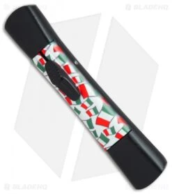 AKC Concord OTF Automatic Knife Italy Flag (3.25" Flat Satin) -Blade HQ Knife Shop AKC Concord italy flag flat satin BHQ 75609 er spine