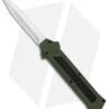 AKC F-16 D/A Dagger OTF Automatic Knife Green (3.3" Satin) -Blade HQ Knife Shop AKC F 16 DA Dagger OTF Auto Green Satin BHQ 91965 jr