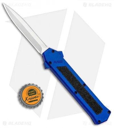 AKC F-16 D/A Dagger OTF Automatic Knife Blue (3.3" Satin) AKC F-16 D/A Dagger OTF Automatic Knife Blue (3.3" Satin) -Blade HQ Knife Shop AKC F 16 DA Dagger OTF Blue Satin BHQ 93753 jr bottlecap
