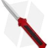AKC F-16 D/A Dagger OTF Automatic Knife Red (3.3" Satin) 1 AKC F-16 D/A Dagger OTF Automatic Knife Red (3.3" Satin) -Blade HQ Knife Shop AKC F 16 DA Dagger Red Satin BHQ 87409 er