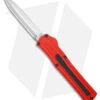 AKC F-20 DBL Dagger OTF Automatic Knife Red Aluminum (3.6" Satin) -Blade HQ Knife Shop AKC F 20 DA Dagger OTF Auto Red Aluminum Satin BHQ 179208 jr