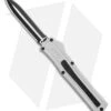 AKC F-20 D/A Dagger OTF Automatic Knife White Aluminum (3.6" Two Tone) 1 AKC F-20 D/A Dagger OTF Automatic Knife White Aluminum (3.6" Two Tone) -Blade HQ Knife Shop AKC F 20 DA Dagger OTF Auto White Aluminum TT BHQ 179206 jr