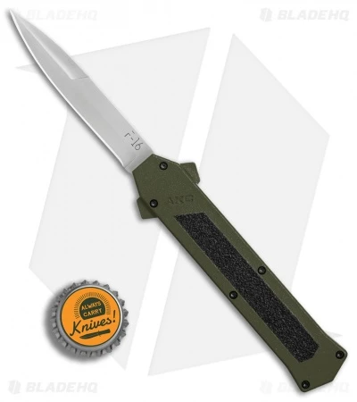 AKC F-16 D/A Bayonet OTF Automatic Knife OD Green (3.3" Satin) AKC F-16 D/A Bayonet OTF Automatic Knife OD Green (3.3" Satin) -Blade HQ Knife Shop AKC F16 OD Green DA Bayo Satin Plain BP 25690 er bottlecap