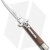AKC Leverletto 7.75" Lever Lock Auto Italian Knife Cocobolo (3.3" Satin Bayonet) -Blade HQ Knife Shop AKC Leverletto LL Auto Italian Cocobolo Satin Bayo BHQ 139808 jr
