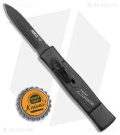 AKC Minion Concord OTF Automatic Knife Black (2.3" Black Dagger) -Blade HQ Knife Shop AKC Minion Concord OTF Auto Black Black Dagger BHQ 173567 jr bottlecap