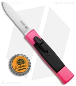 AKC Minion Concord OTF Automatic Knife Hot Pink (2.3" Satin) -Blade HQ Knife Shop AKC Minion Concord OTF Hot Pink BHQ 72004 jr bottlecap