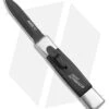 AKC Minion Concord OTF Automatic Knife Polish/Black (2.3" Black Dagger) -Blade HQ Knife Shop AKC Minion Concord Polish Black OTF Auto Black Dagger GX 41032 jr