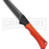 AKC Smarty Orange W/Black Bolster Automatic Knife Reverse Tanto - Black SW Plain -Blade HQ Knife Shop AKC Smarty AK Orange w Black Bolster 3in BSW BHQ 184676 td large
