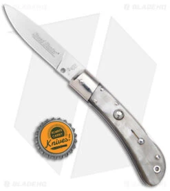 AKC Speed Hunter Automatic Italian Knife Dark/Light Horn (3" Polish) -Blade HQ Knife Shop AKC Speed Hunter Auto Italian Knife Dark Horn Polish BHQ 50883 jr bottlecap