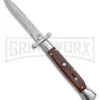AKC Swinguard 9" Snakewood (Damascus Bayonet Blade)