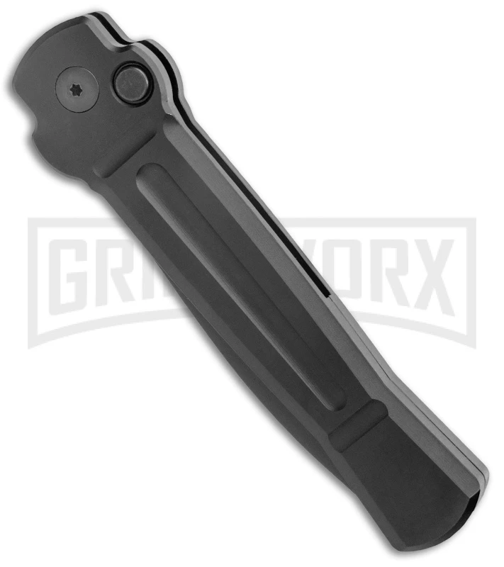 AKC X-treme Ace Black Automatic Knife - Black Two Tone AKC X-treme Ace Black Automatic Knife - Black Two Tone -Blade HQ Knife Shop AKC X treme Ace Auto Black Dagger Black TT BHQ 136142 jr spine large