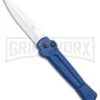 AKC X-treme ACE Blue Automatic Knife - Satin Plain -Blade HQ Knife Shop AKC X treme Ace Auto Blue Satin BHQ 105467 jr large
