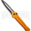 AKC X-treme Ace Orange Automatic Knife - Two Tone Dagger Plain -Blade HQ Knife Shop AKC X treme Ace Auto Orange TT BHQ 143389 jr large