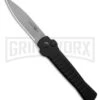 AKC X-treme Ace1 Side Opener Black Automatic Knife - Satin Plain 1 AKC X-treme Ace1 Side Opener Black Automatic Knife - Satin Plain -Blade HQ Knife Shop AKC X treme Ace1 Automatic Knife Black 3.75in Satin BHQ 189353 hd large
