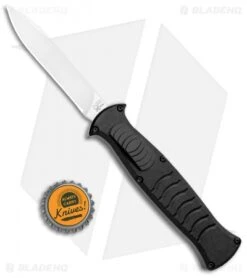 AKC X-treme EVO OTF Automatic Knife Black (3.5" Satin) -Blade HQ Knife Shop AKC X treme EVO OTF Auto Black Satin BHQ 105413 jr bottlecap