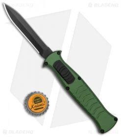 AKC X-treme EVO OTF Automatic Dagger Knife Green (3.5" Black) 5 AKC X-treme EVO OTF Automatic Dagger Knife Green (3.5" Black) -Blade HQ Knife Shop AKC X treme EVO OTF Auto Dagger Green Black GX 37364 jr bottlecap