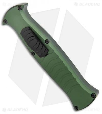 AKC X-treme EVO OTF Automatic Knife Green (3.5" Black) AKC X-treme EVO OTF Automatic Knife Green (3.5" Black) -Blade HQ Knife Shop AKC X treme EVO OTF Auto Green Black BHQ 105414 jr spine 2