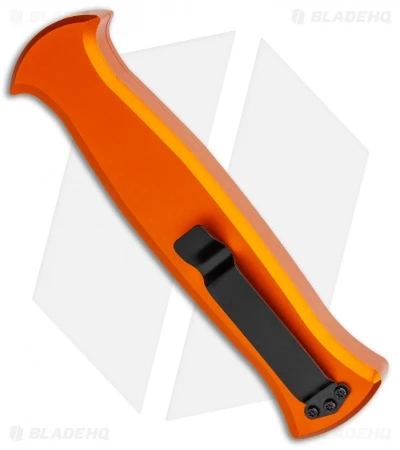 AKC X-treme EVO OTF Automatic Knife Orange (3.5" Satin) AKC X-treme EVO OTF Automatic Knife Orange (3.5" Satin) -Blade HQ Knife Shop AKC X treme EVO OTF Auto Orange Satin BHQ 114657 jr side