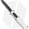 AKC X-treme EVO OTF Automatic Knife Silver (3.5" Black) -Blade HQ Knife Shop AKC X treme EVO OTF Auto Silver Black BHQ 114658 jr