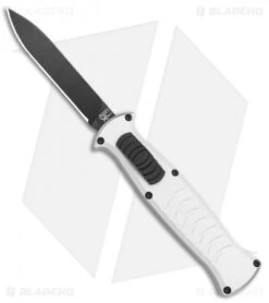AKC X-treme EVO OTF Automatic Knife Silver (3.5" Black)
