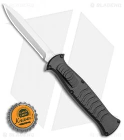 AKC X-treme EVO Dagger OTF Automatic Knife Black W/ Pocket Clip (3.5" Black) 5 AKC X-treme EVO Dagger OTF Automatic Knife Black W/ Pocket Clip (3.5" Black) -Blade HQ Knife Shop AKC X treme EVO OTF Automatic Knife Black 3.5 Satin Dagger BHQ 119723 LS Bottlecap