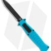AKC X-treme EVO OTF Automatic Knife Blue (3.5" Black) -Blade HQ Knife Shop AKC X treme EVO OTF Automatic Knife Blue 3.5in Black EVO LBB BHQ 114336 LS