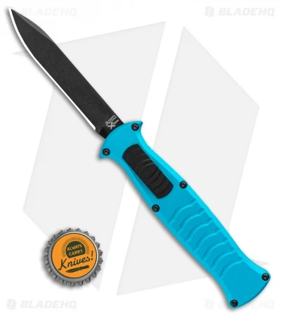 AKC X-treme EVO OTF Automatic Knife Blue (3.5" Black) AKC X-treme EVO OTF Automatic Knife Blue (3.5" Black) -Blade HQ Knife Shop AKC X treme EVO OTF Automatic Knife Blue 3.5in Black EVO LBB BHQ 114336 LS Bottlecap