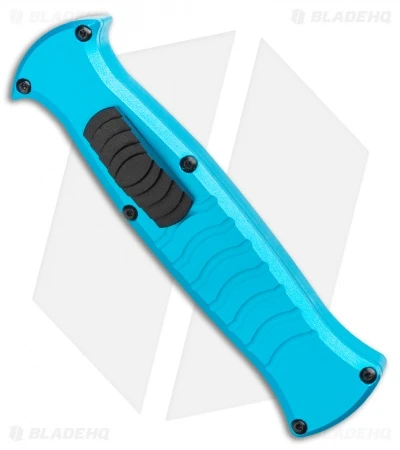 AKC X-treme EVO OTF Automatic Knife Blue (3.5" Black) AKC X-treme EVO OTF Automatic Knife Blue (3.5" Black) -Blade HQ Knife Shop AKC X treme EVO OTF Automatic Knife Blue 3.5in Black EVO LBB BHQ 114336 LS Spine