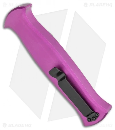 AKC X-treme EVO OTF Automatic Knife Purple (3.5" Black) AKC X-treme EVO OTF Automatic Knife Purple (3.5" Black) -Blade HQ Knife Shop AKC X treme EVO OTF Automatic Knife Purple 3.5 Black BHQ 120293 LS Side