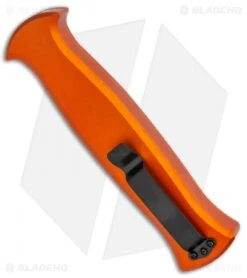 AKC X-treme EVO OTF Automatic Knife Orange (3.5" Black) 4 AKC X-treme EVO OTF Automatic Knife Orange (3.5" Black) -Blade HQ Knife Shop AKC X treme Evo Auto Orange Black BHQ 105416 jr side