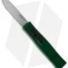 AKC Minion Concord OTF Automatic Knife Dark Green (2.3" Satin Flat Grind) -Blade HQ Knife Shop akc 077 otf dark green satin cm