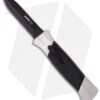 AKC 777 Blackfinger Dagger OTF Automatic Knife Brushed Aluminum (3.375" Black)