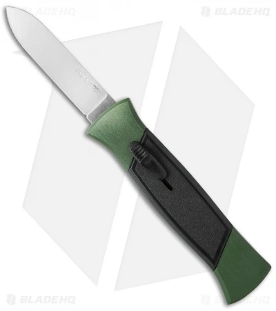 AKC 777 Blackfinger OTF Automatic Knife Green/Black (3.375" Satin Flat) AKC 777 Blackfinger OTF Automatic Knife Green/Black (3.375" Satin Flat) -Blade HQ Knife Shop akc 777 green satin flat BHQ 34856 jr