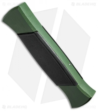AKC 777 Blackfinger OTF Automatic Knife Green/Black (3.375" Satin Flat) AKC 777 Blackfinger OTF Automatic Knife Green/Black (3.375" Satin Flat) -Blade HQ Knife Shop akc 777 green satin flat bottom cm