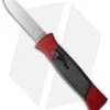 AKC 777 Blackfinger OTF Automatic Knife Red/Black (3.375" Satin Flat)