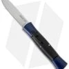 AKC 007 Concord OTF Automatic Knife Blue/Black (2.75" Satin Flat) -Blade HQ Knife Shop akc concord 007 blue satin flat cm