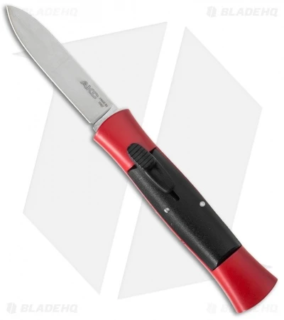 AKC Concord OTF Automatic Knife Red/Black (2.75" Satin Flat) AKC Concord OTF Automatic Knife Red/Black (2.75" Satin Flat) -Blade HQ Knife Shop akc concord 007 red satin flat cm