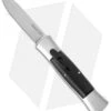 AKC 007 Concord OTF Automatic Knife White/Black (2.75" Satin Flat) -Blade HQ Knife Shop akc concord 007 white satin flat cm